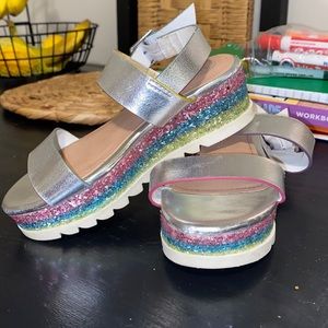 Rainbow sandal